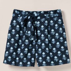 johnnie-o Katherine Belted Linen BLend Shorts NWT Size 0